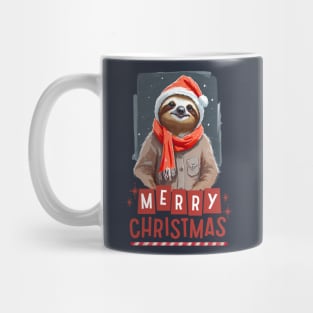 Sloth Christmas Mug